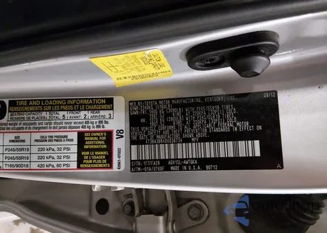 2013 Toyota Venza Le from USA, damaged, VIN 4T3BA3BB4DU036734